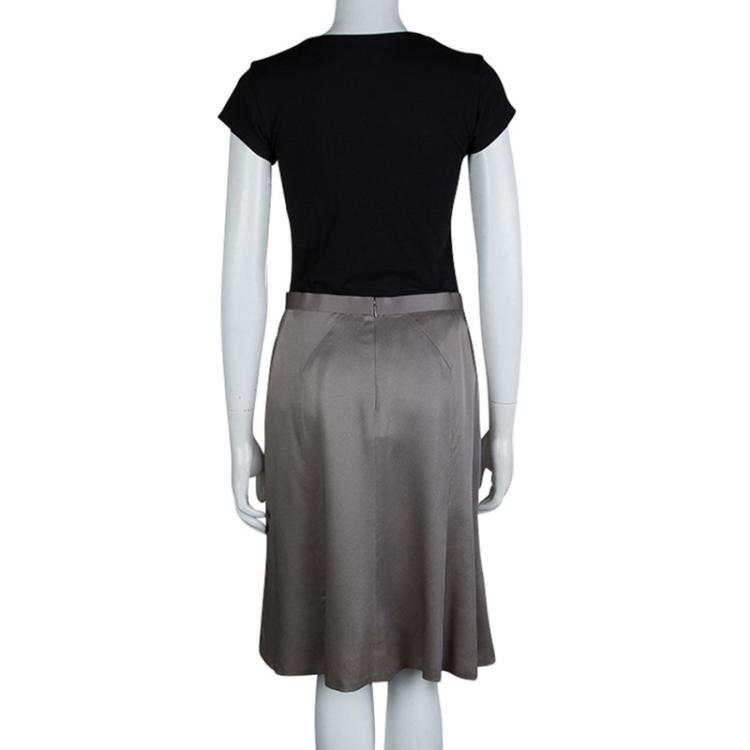 Pre Owned Jason Wu Grey A-Line Skirt M