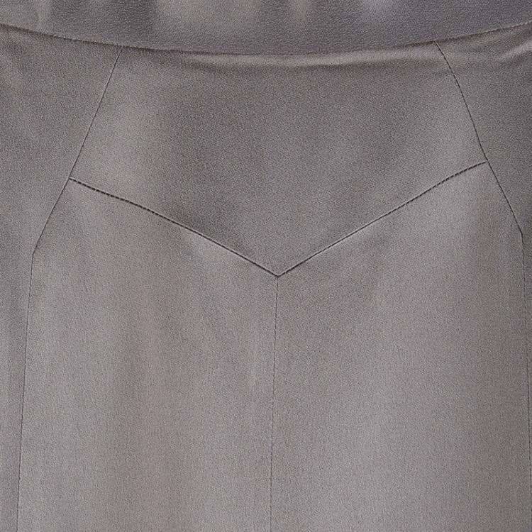 Pre Owned Jason Wu Grey A-Line Skirt M