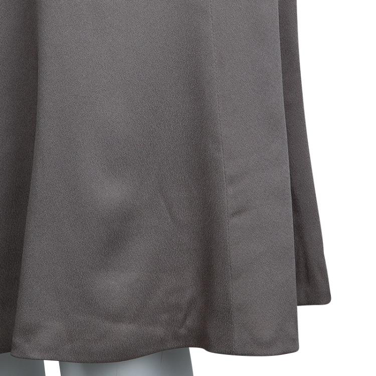 Pre Owned Jason Wu Grey A-Line Skirt M