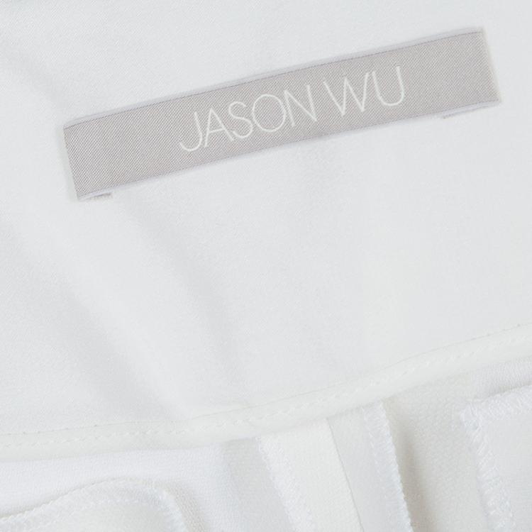 Pre Owned Jason Wu White Tailored Trousers M