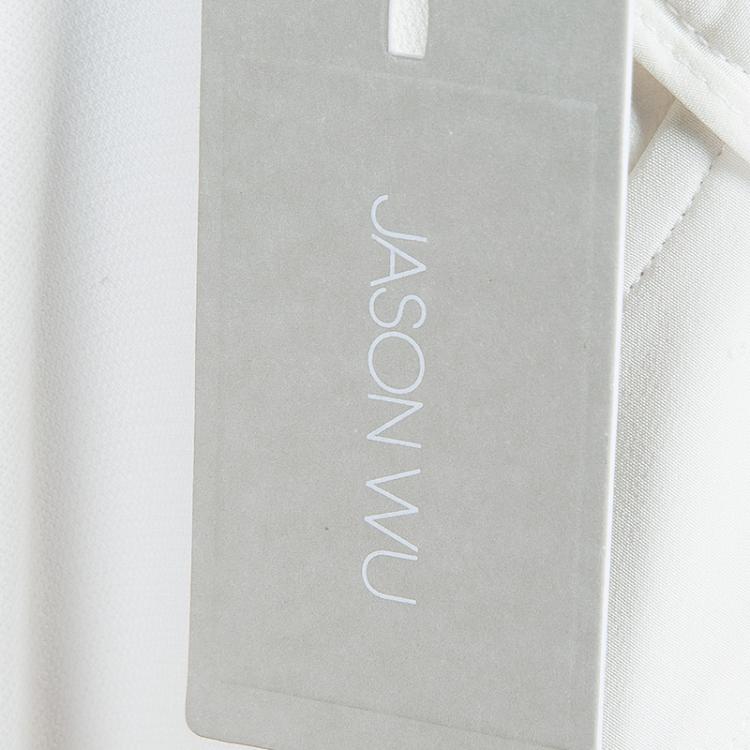 Pre Owned Jason Wu White Tailored Trousers M
