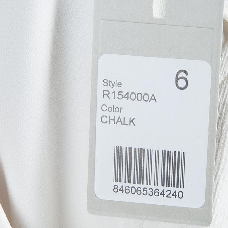 Pre Owned Jason Wu White Tailored Trousers M