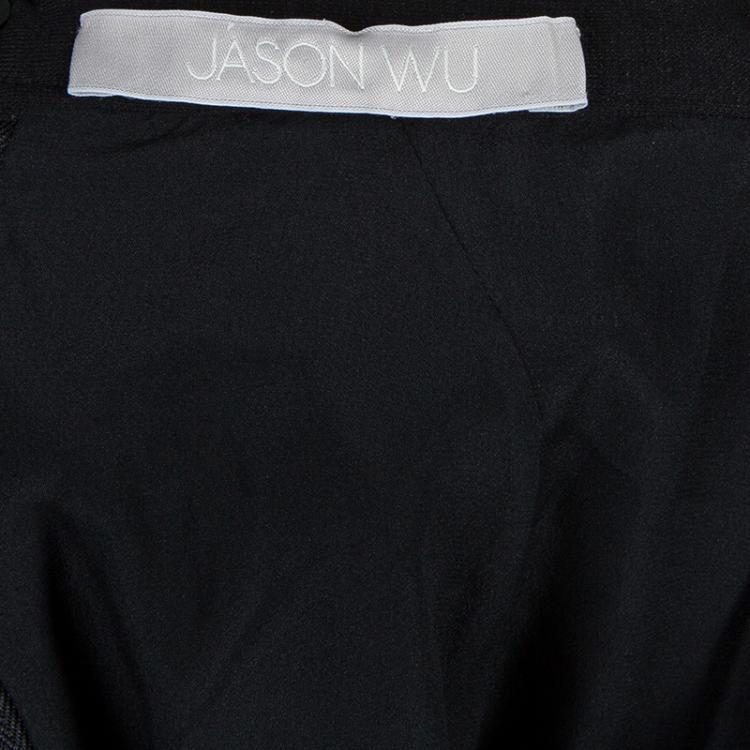 Pre Owned Jason Wu Black Knee Length Skirt M