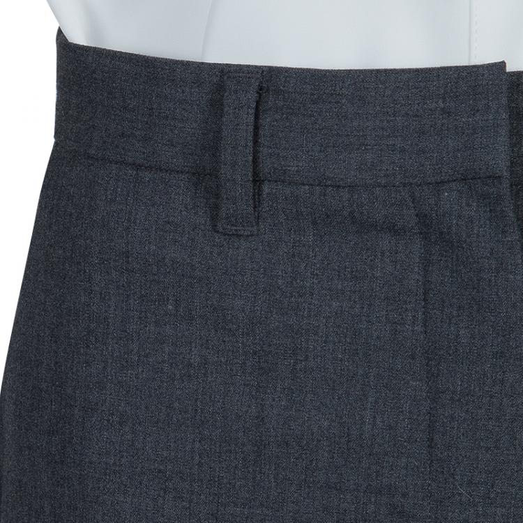 Pre Owned Jil Sander Grey Trousers M
