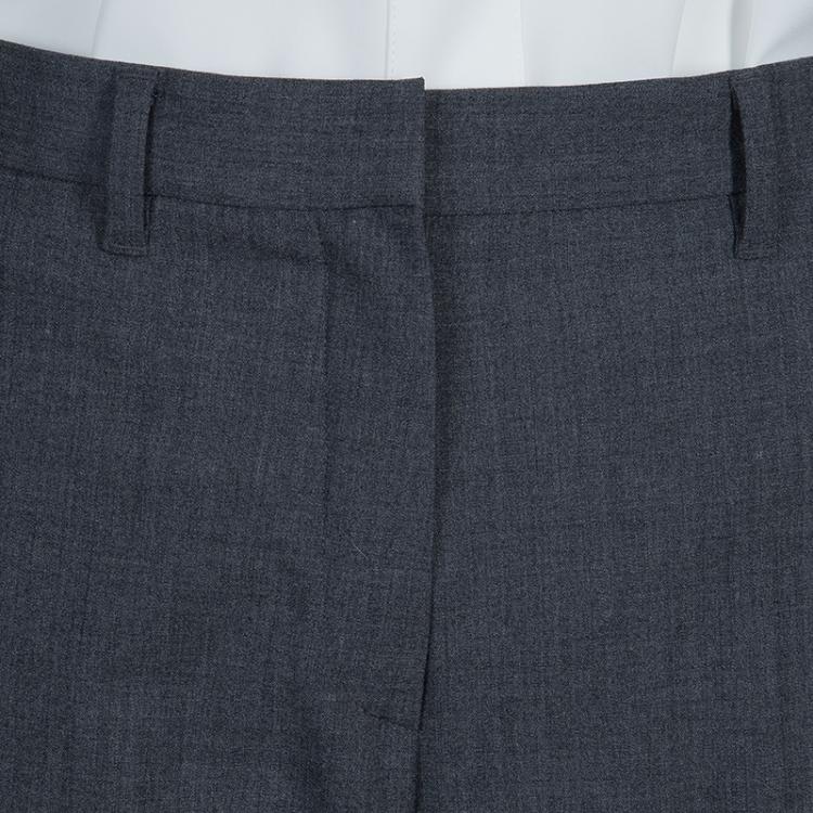 Pre Owned Jil Sander Grey Trousers M