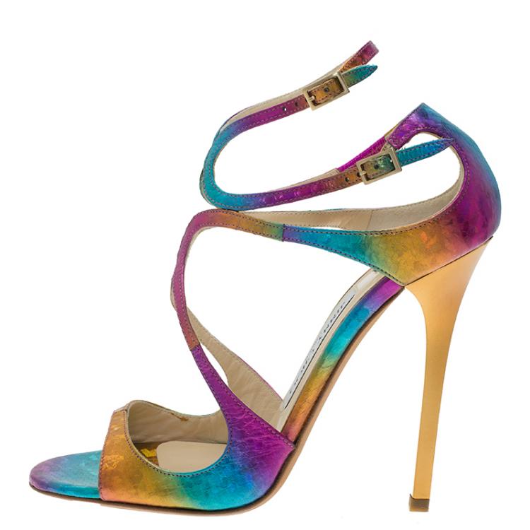 Jimmy choo discount rainbow heels