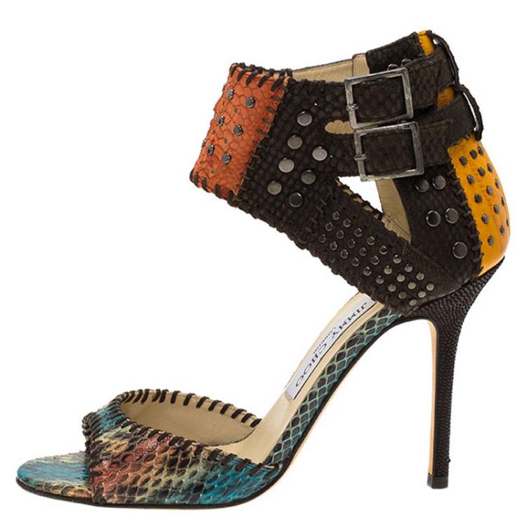 Jimmy Choo Snake Saba - Ann's Fabulous Closeouts