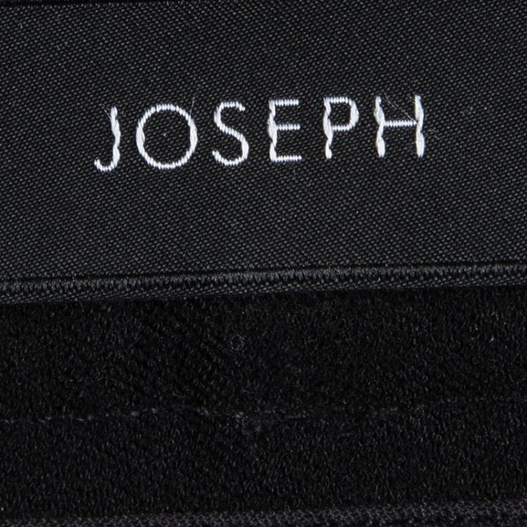 Pre Owned Joseph Black Stretch Denim Boot Cut Pants L