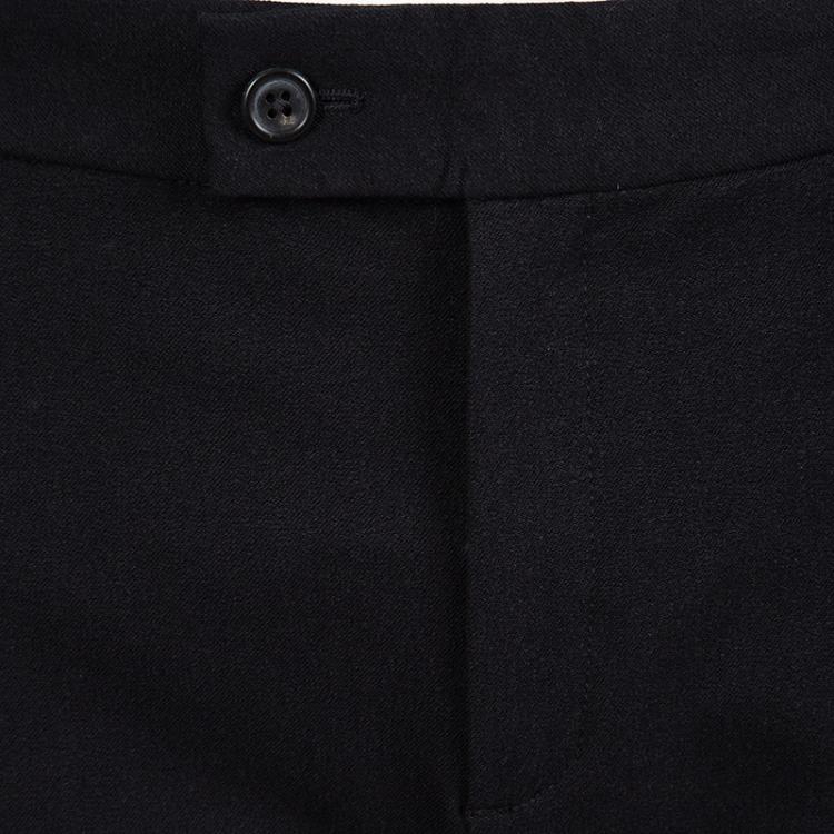 Pre Owned Joseph Navy Blue Stretch Denim Boot Cut Trousers M 