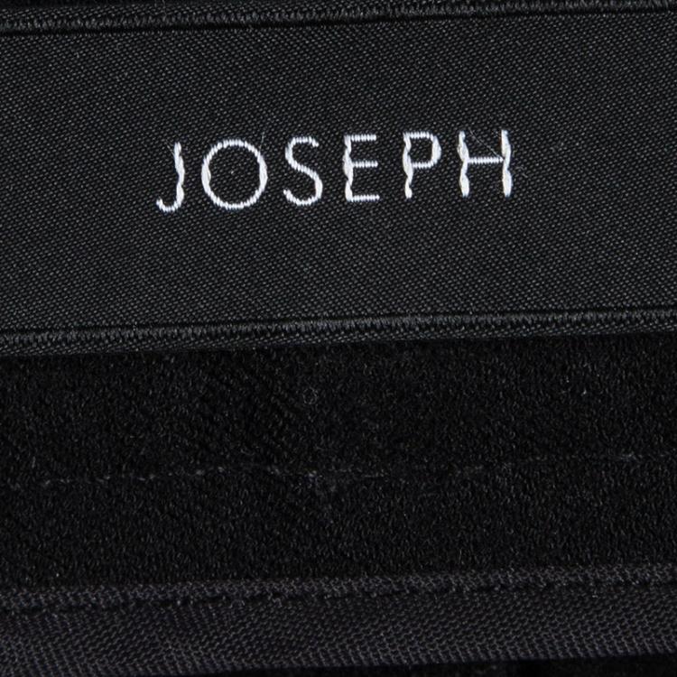 Pre Owned Joseph Black Stretch Denim Boot Cut Trousers M