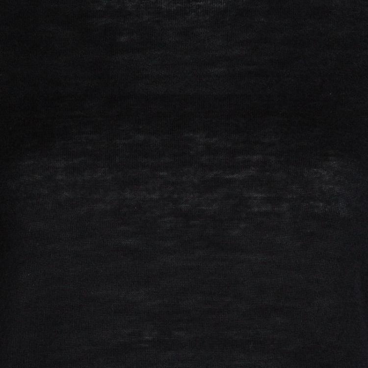 Pre Owned Joseph Black Cashmere Crew Neck Sweater S