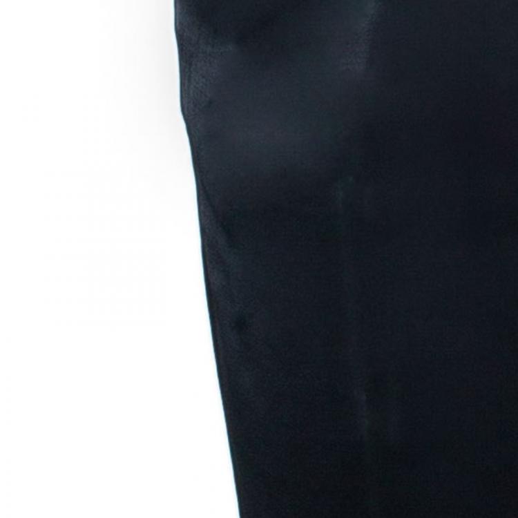 مملوكة مسبقًا Just Cavalli Black Satin Trouser S