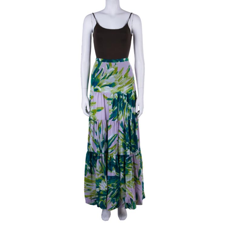 Pre Owned Just Cavalli Multicolor Printed Skirt M