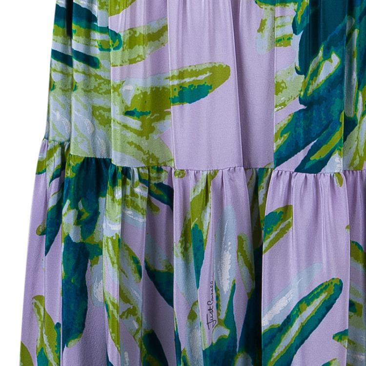 Pre Owned Just Cavalli Multicolor Printed Skirt M