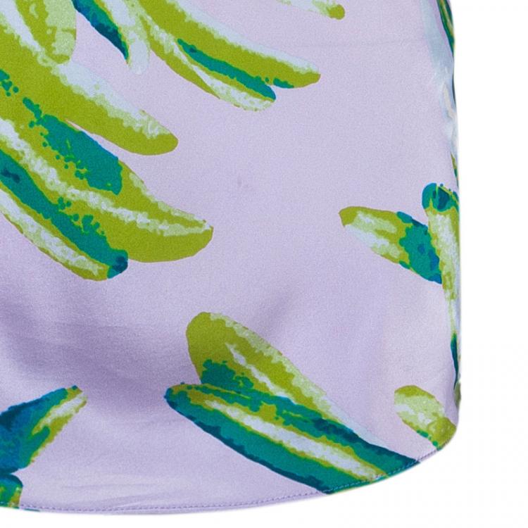Pre Owned Just Cavalli Multicolor Printed Top M