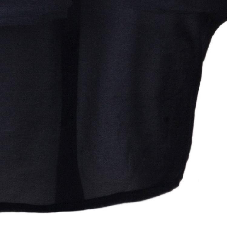 Pre Owned Just Cavalli Sheer Black Dress L