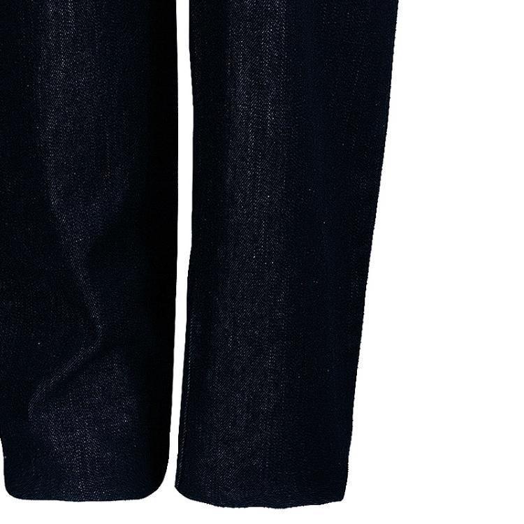Pre Owned Just Cavalli Applique Detail Denim Pants XXL