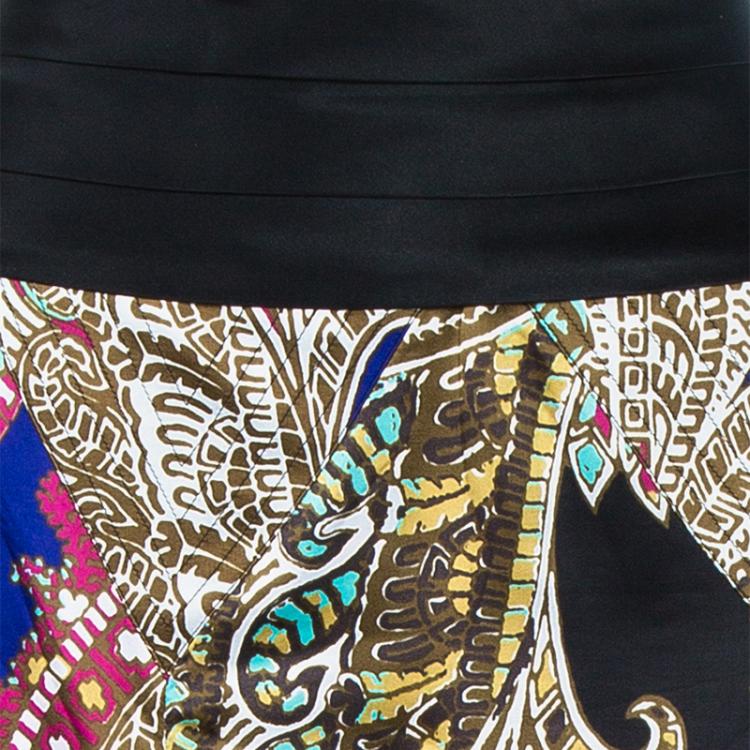 Pre Owned Just Cavalli Multicolor Printed  Maxi Skirt M