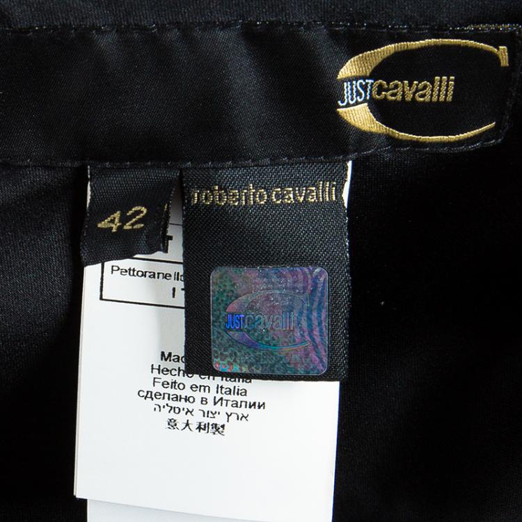 Pre Owned Just Cavalli Multicolor Printed  Maxi Skirt M