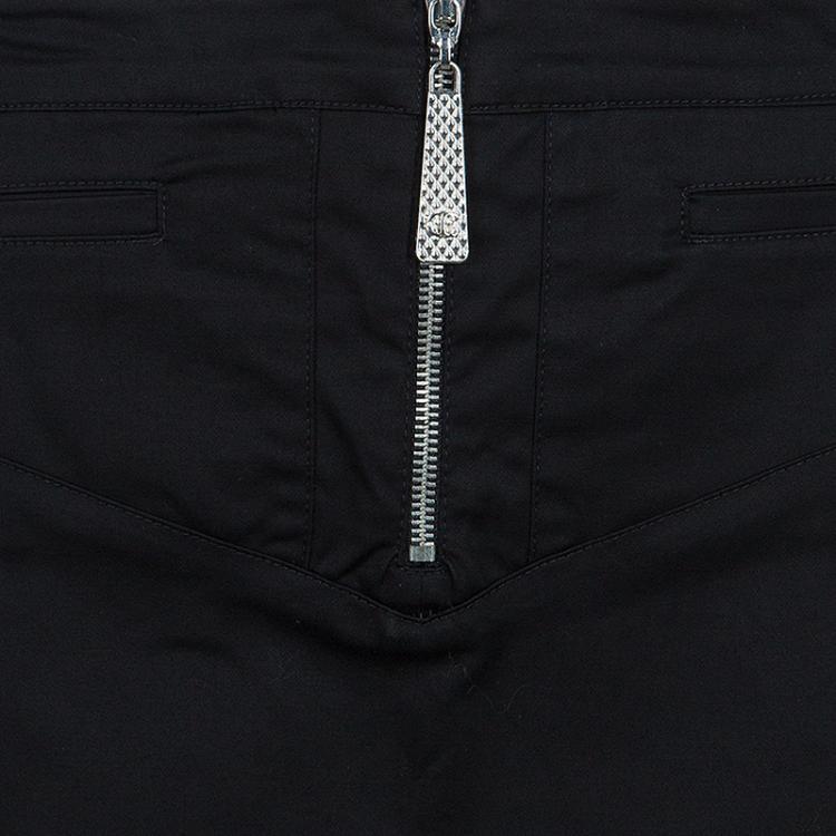 مملوكة مسبقًا Just Cavalli Black Pencil Skirt L