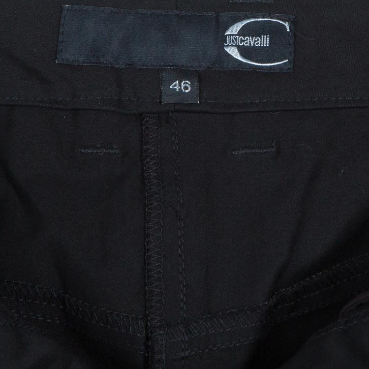 مملوكة مسبقًا Just Cavalli Black Pencil Skirt L