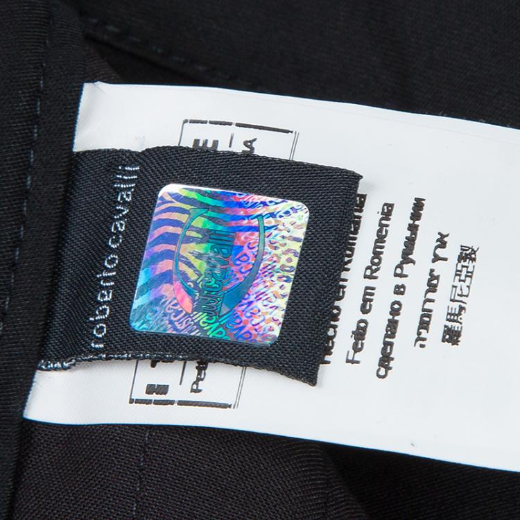 مملوكة مسبقًا Just Cavalli Black Pencil Skirt L