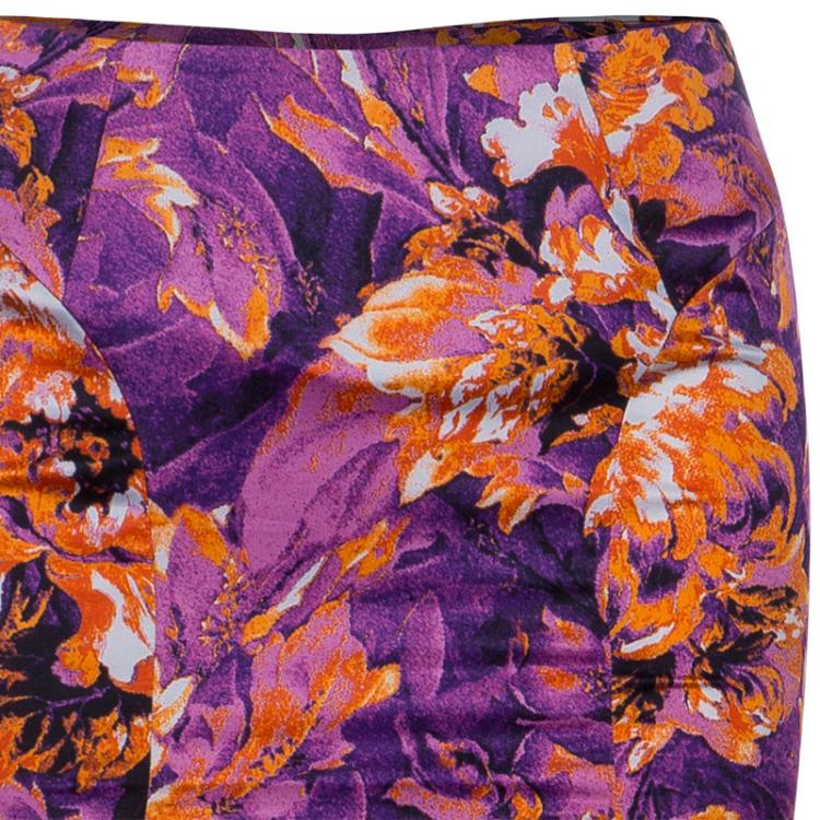 مملوكة مسبقًا Just Cavalli Floral Maxi Skirt S