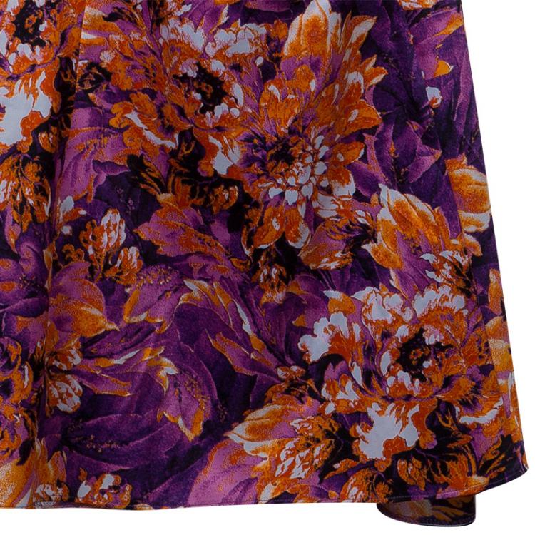 مملوكة مسبقًا Just Cavalli Floral Maxi Skirt S