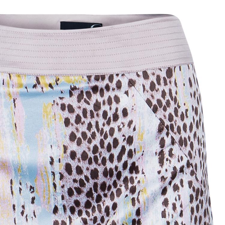 Pre Owned Just Cavalli Animal Print Maxi Skirt XL