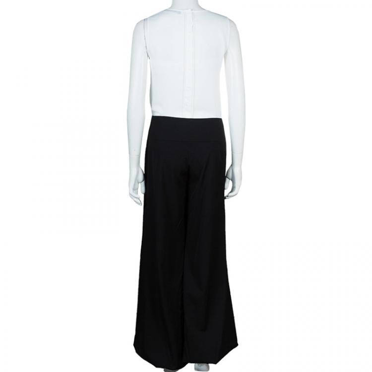 Pre Owned Just Cavalli Black Drawstring Trousers L