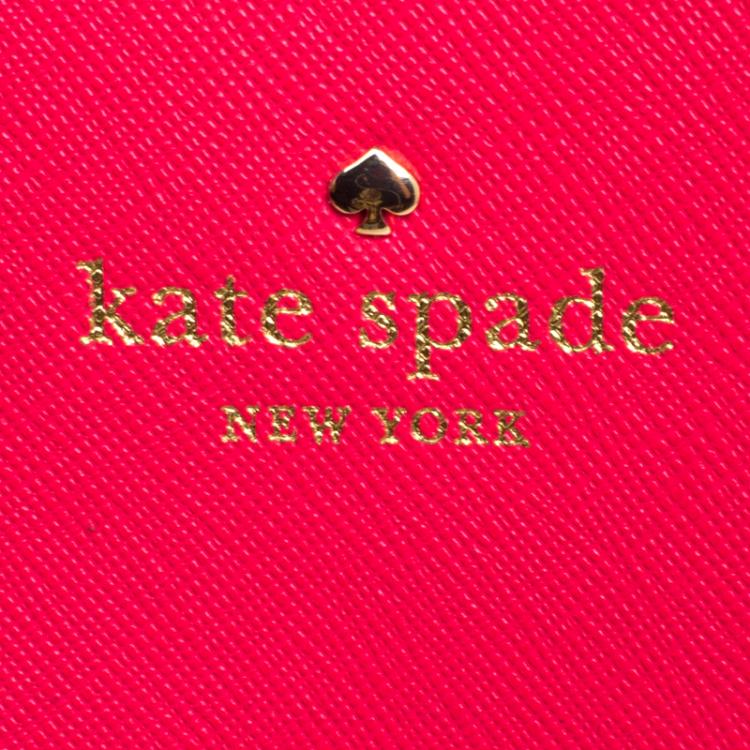 مملوكة مسبقًا Kate Spade Red Leather Cedar Street Hayden Tote