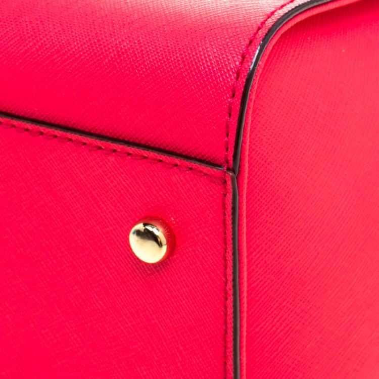 مملوكة مسبقًا Kate Spade Red Leather Cedar Street Hayden Tote