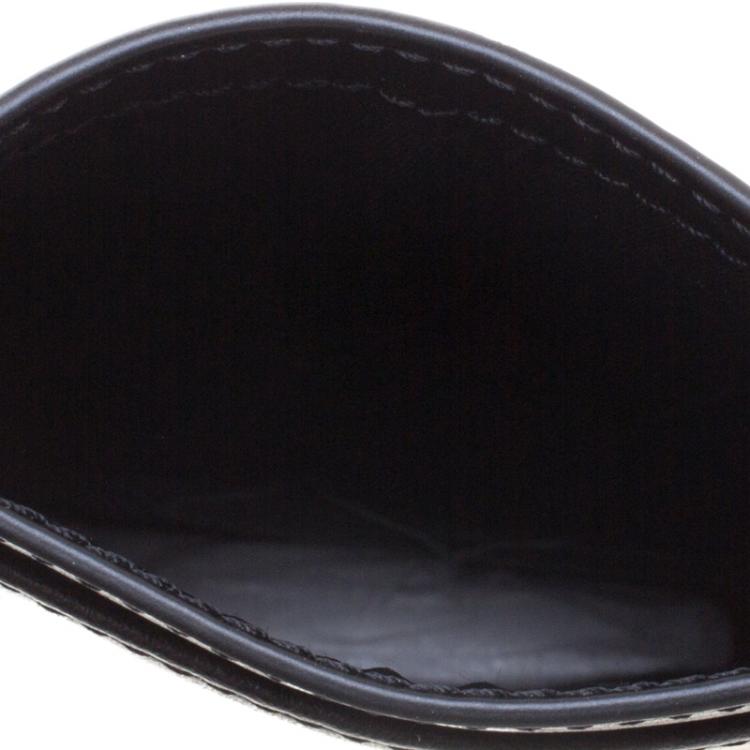 Pre Owned Kenzo Black Leather Phone Bag