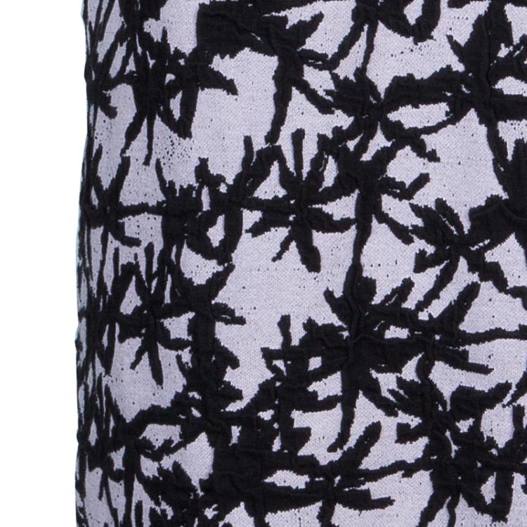 Pre Owned Kenzo Lilac Printed Dress L