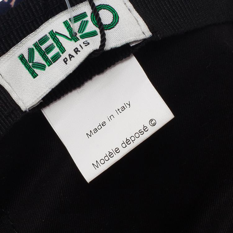 Pre Owned Kenzo Multicolor Nylon Baseball Cap
