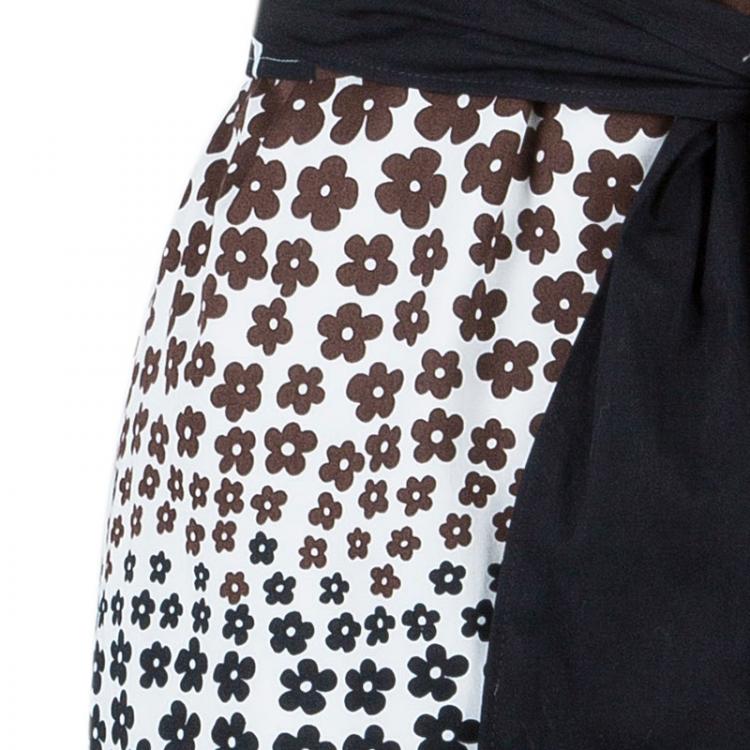 مملوكة مسبقًا Kenzo Printed Wrap Midi Dress S