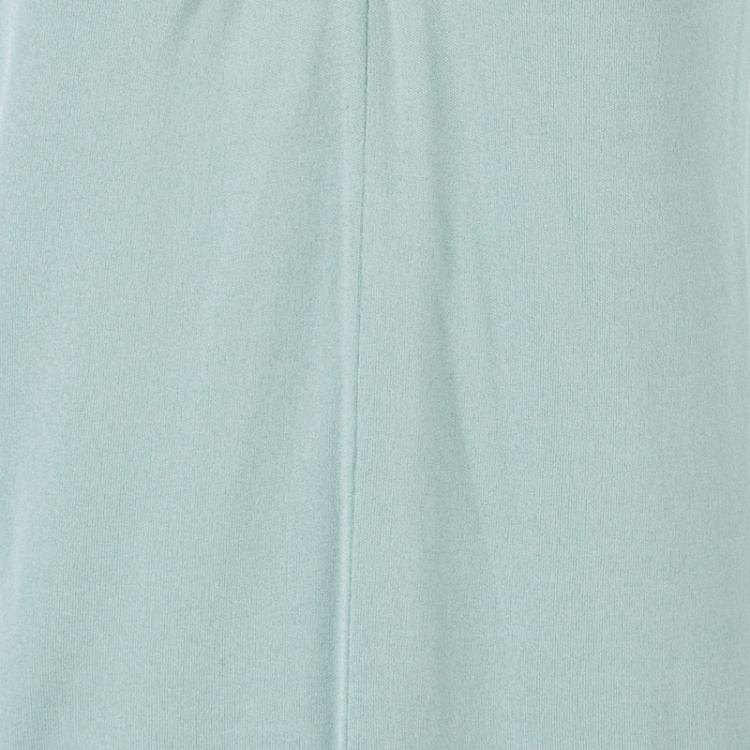 Pre Owned Kenzo Ash Grey Sleeveless Top M