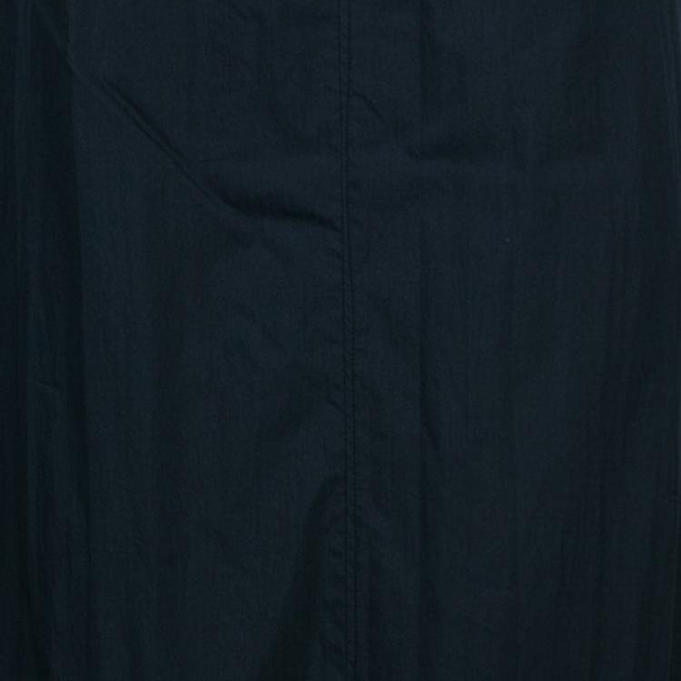 Pre Owned Kenzo Black A-Line Maxi Skirt M