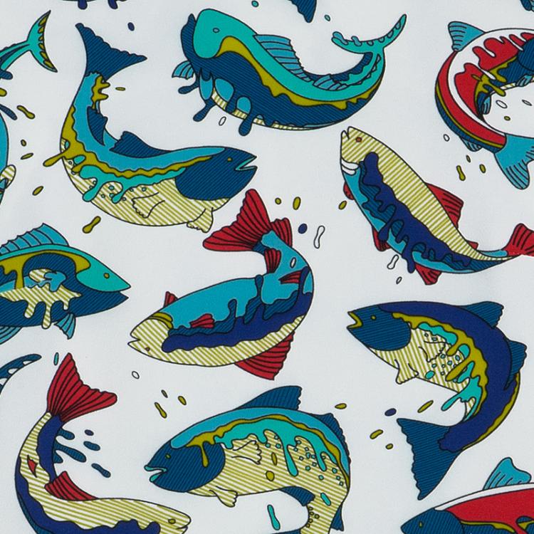 Pre Owned Kenzo Multicolor Dolphin Dress S