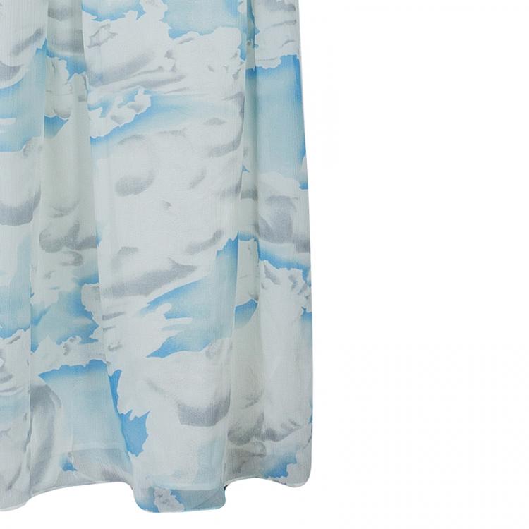 مملوكة مسبقًا Kenzo Cloud Print Maxi Skirt M
