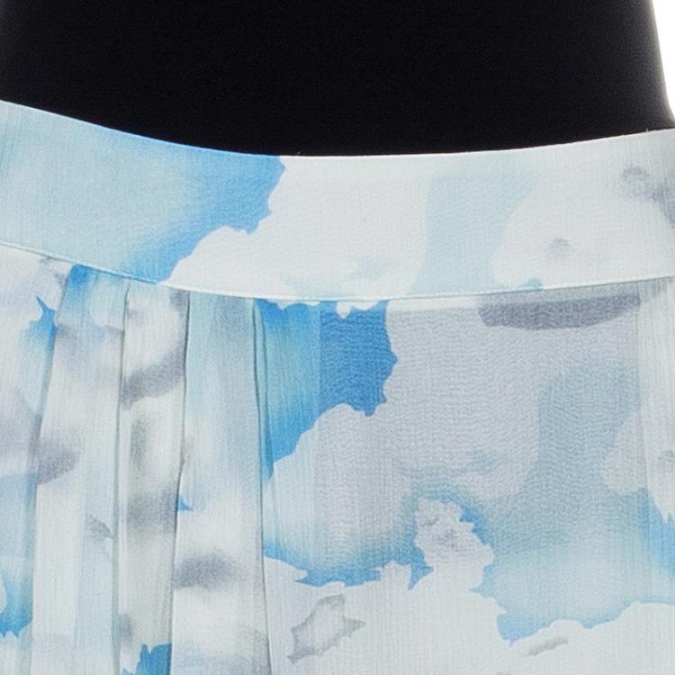 مملوكة مسبقًا Kenzo Cloud Print Maxi Skirt M
