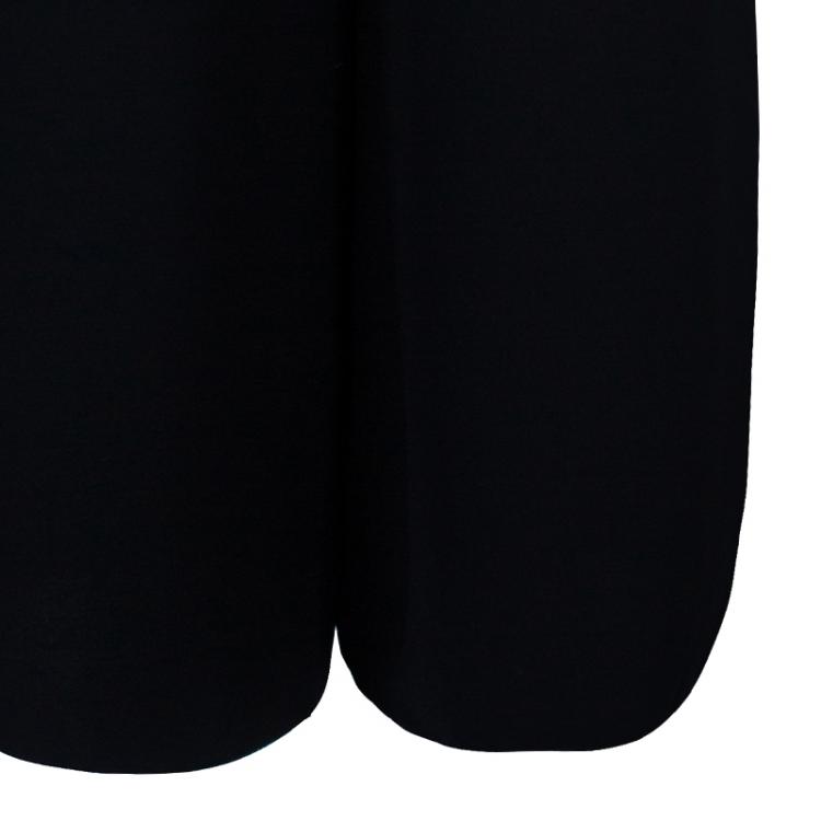 Pre Owned Lanvin Black Wide Leg Trousers M