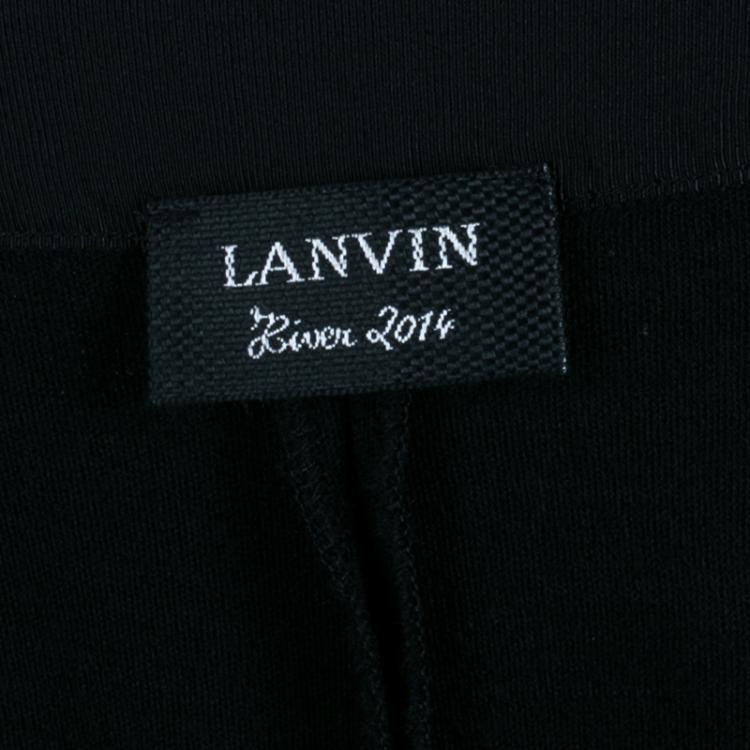 مملوكة مسبقًا Lanvin Black Maxi Skirt L