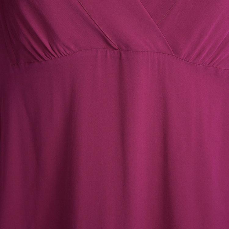 Pre Owned Loro Piana Pink Silk Oversized Kaftan M