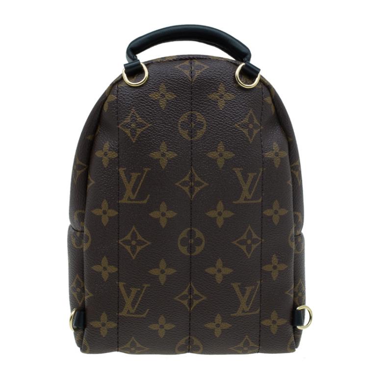 Pre Owned Louis Vuitton Monogram Canvas Mini Palm Spring Backpack