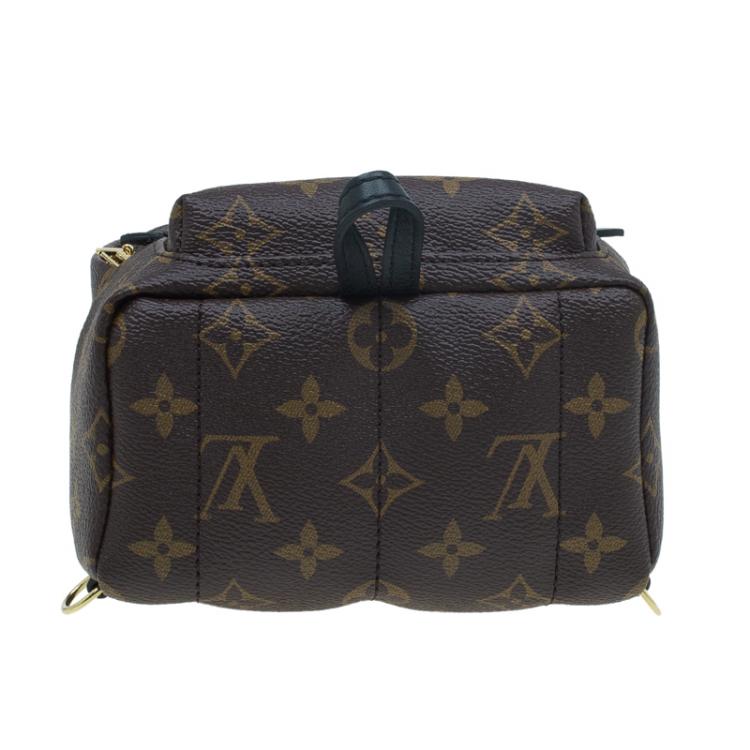 Pre Owned Louis Vuitton Monogram Canvas Mini Palm Spring Backpack