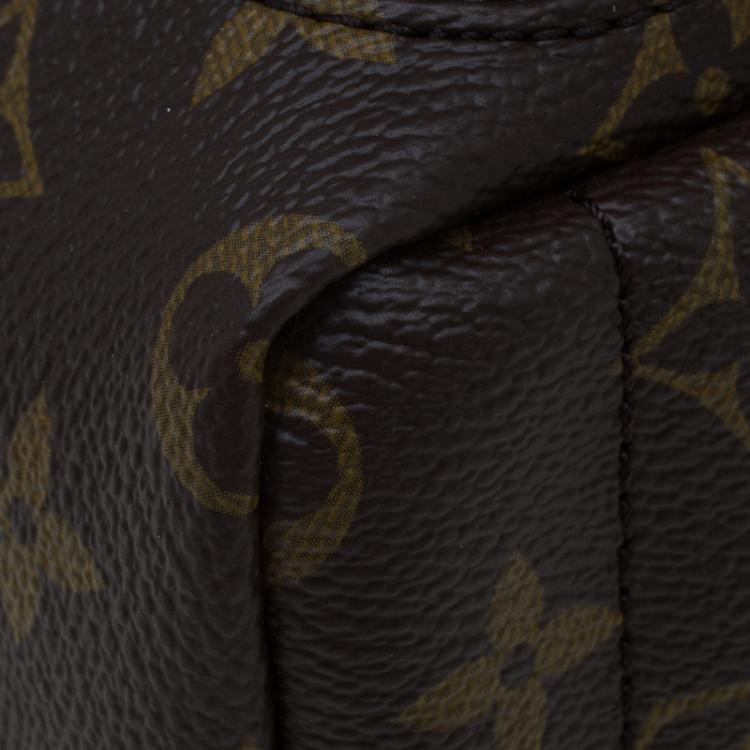 Pre Owned Louis Vuitton Monogram Canvas Mini Palm Spring Backpack