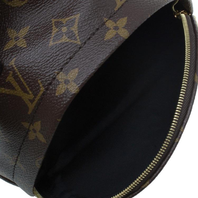 Pre Owned Louis Vuitton Monogram Canvas Mini Palm Spring Backpack