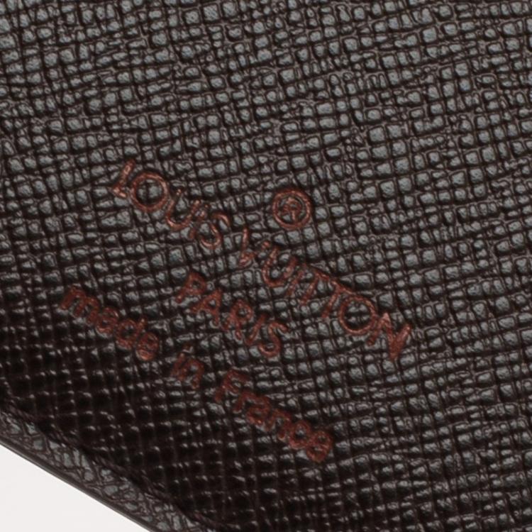 مملوكة مسبقًا Louis Vuitton Damier Ebene Canvas Desk Agenda Cover