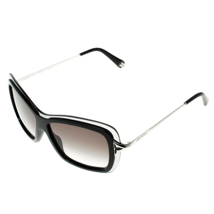 Pre Owned Louis Vuitton Black Z0439W Poppy Frame Sunglasses